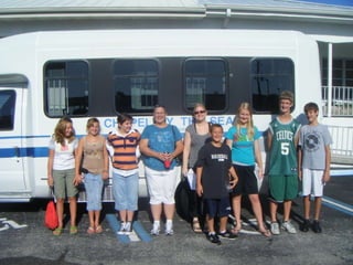 The Youth Group worked in the Soup Kitchen in Immokalee this week. 