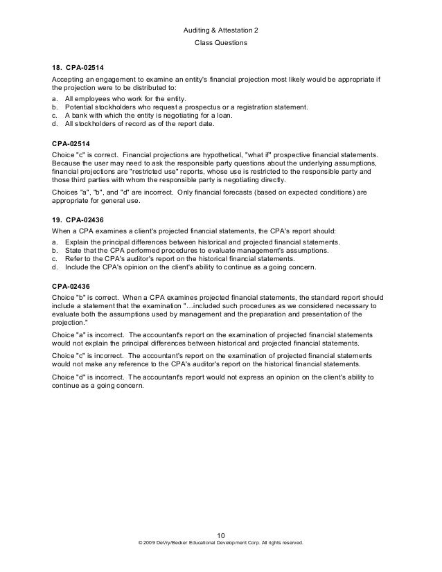 2009 A 2 Class Questions Preview