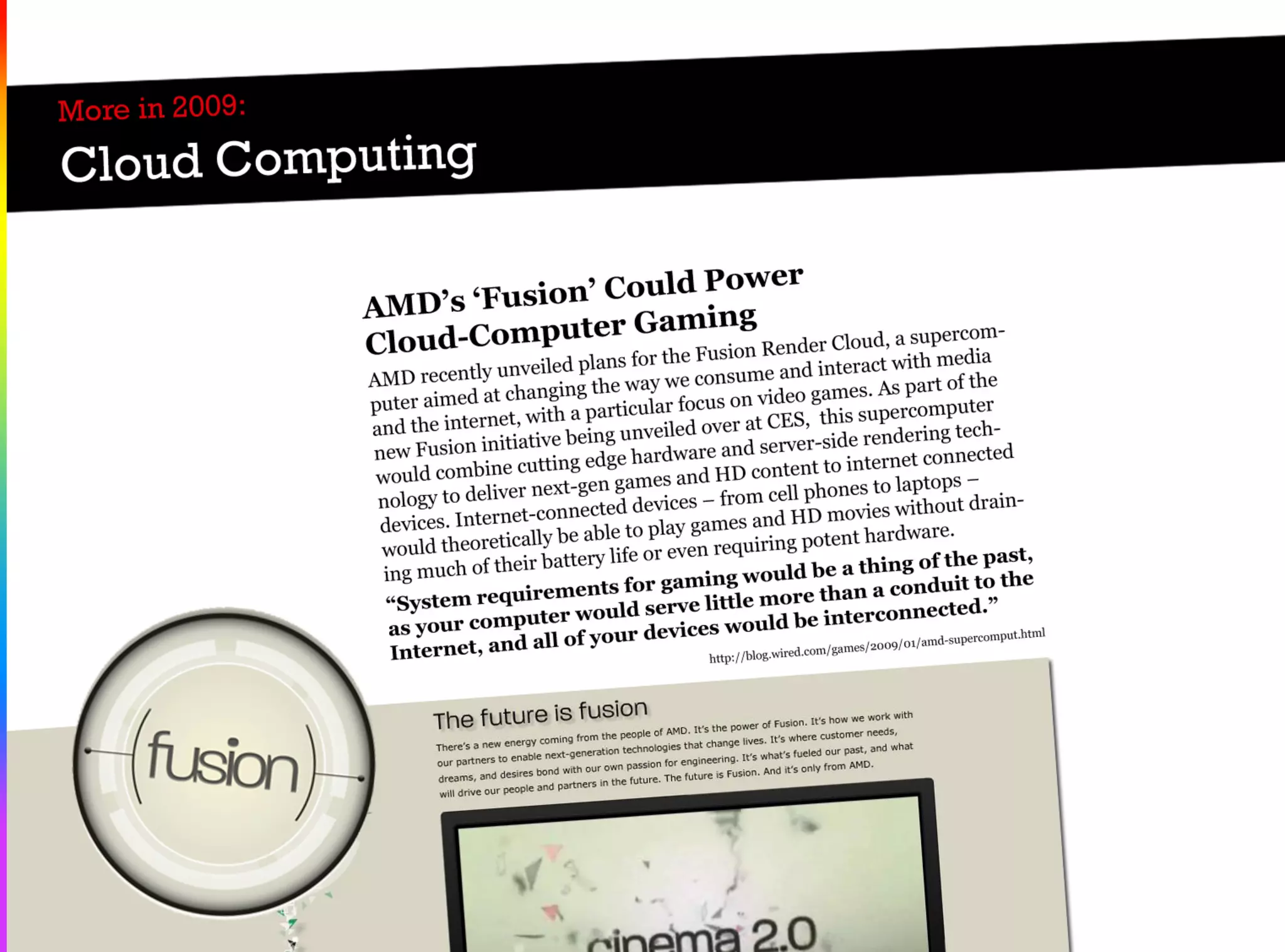 2009: A New Year In Digital