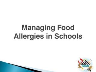 4% of U.S. population or 12 million Americans       (1 in 25) have a food allergy
