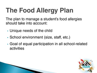Growing problem…peanut allergy doubled in children over a five-year period (1997 – 2002)Food Allergy Facts