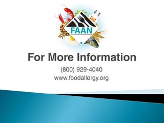 Managing Food Allergies Day to Day