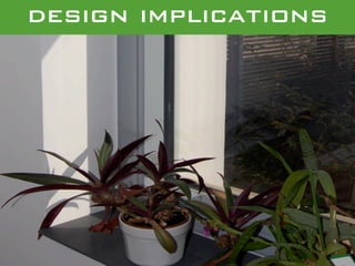 design implications
 