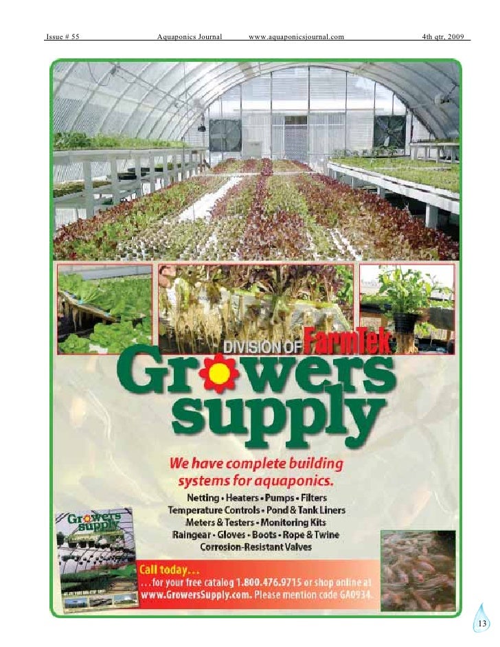 2009 aquaponics journal