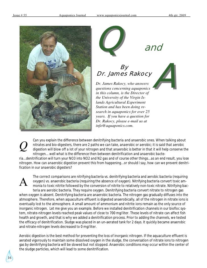 2009 aquaponics journal