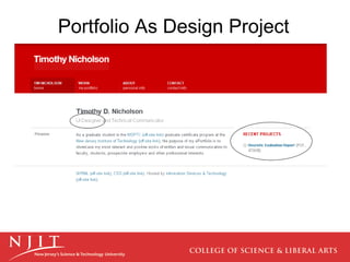 Portfolio As Design Project 