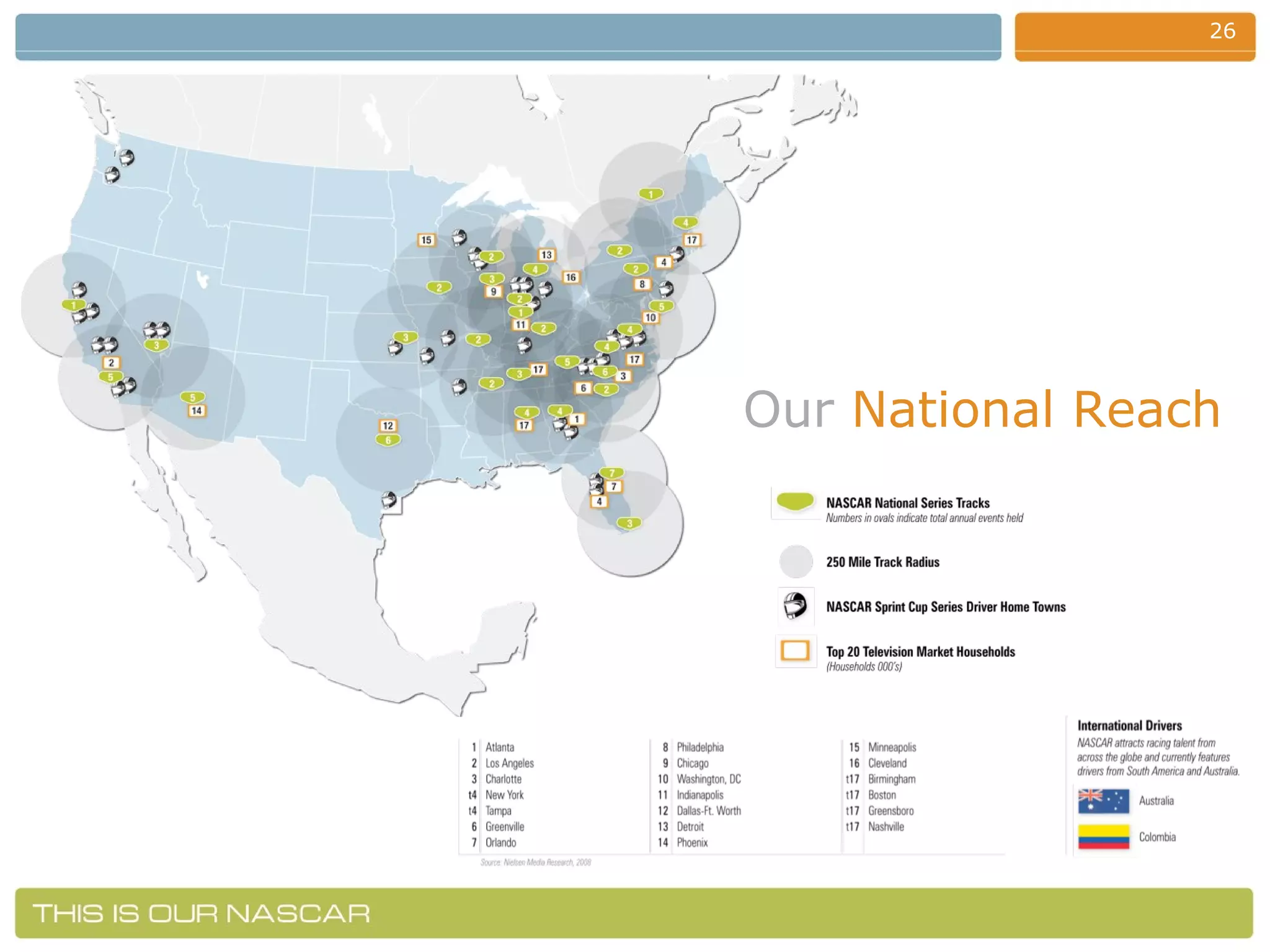 Our   National Reach 