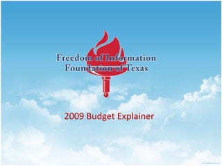 2009 Budget Explainer 