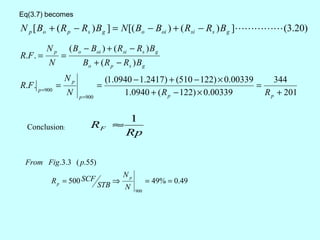 Material balance Equation | PPT