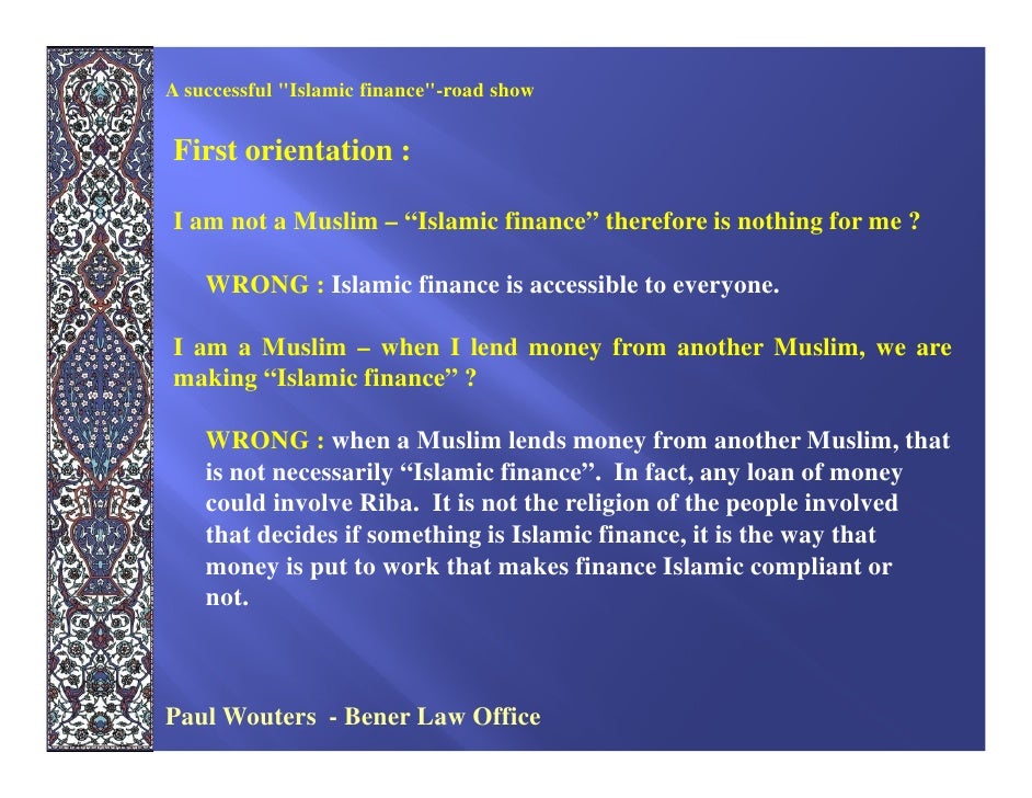 reframing conventional debt to Islamic finance