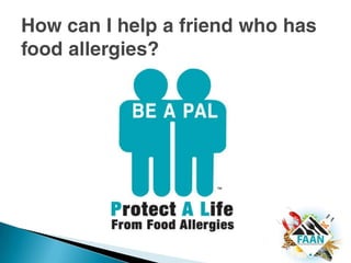 Food Allergies: For Elementary School Students