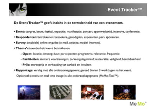 Event Tracker MeMo²