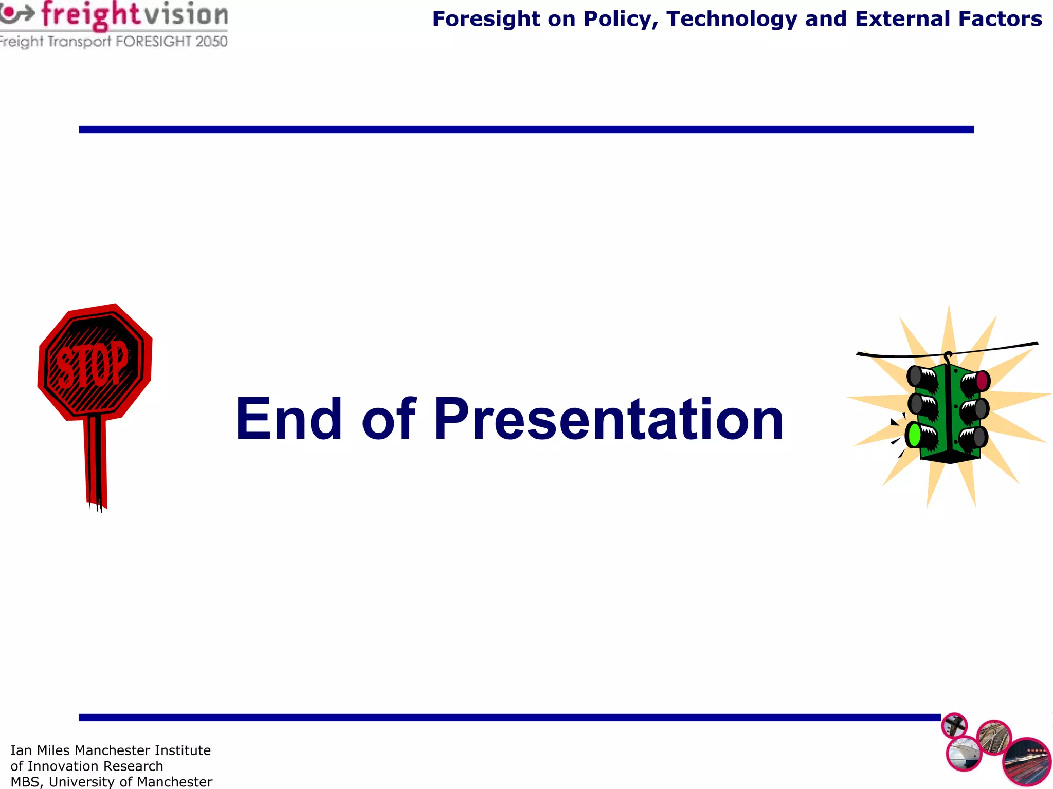 End of Presentation 