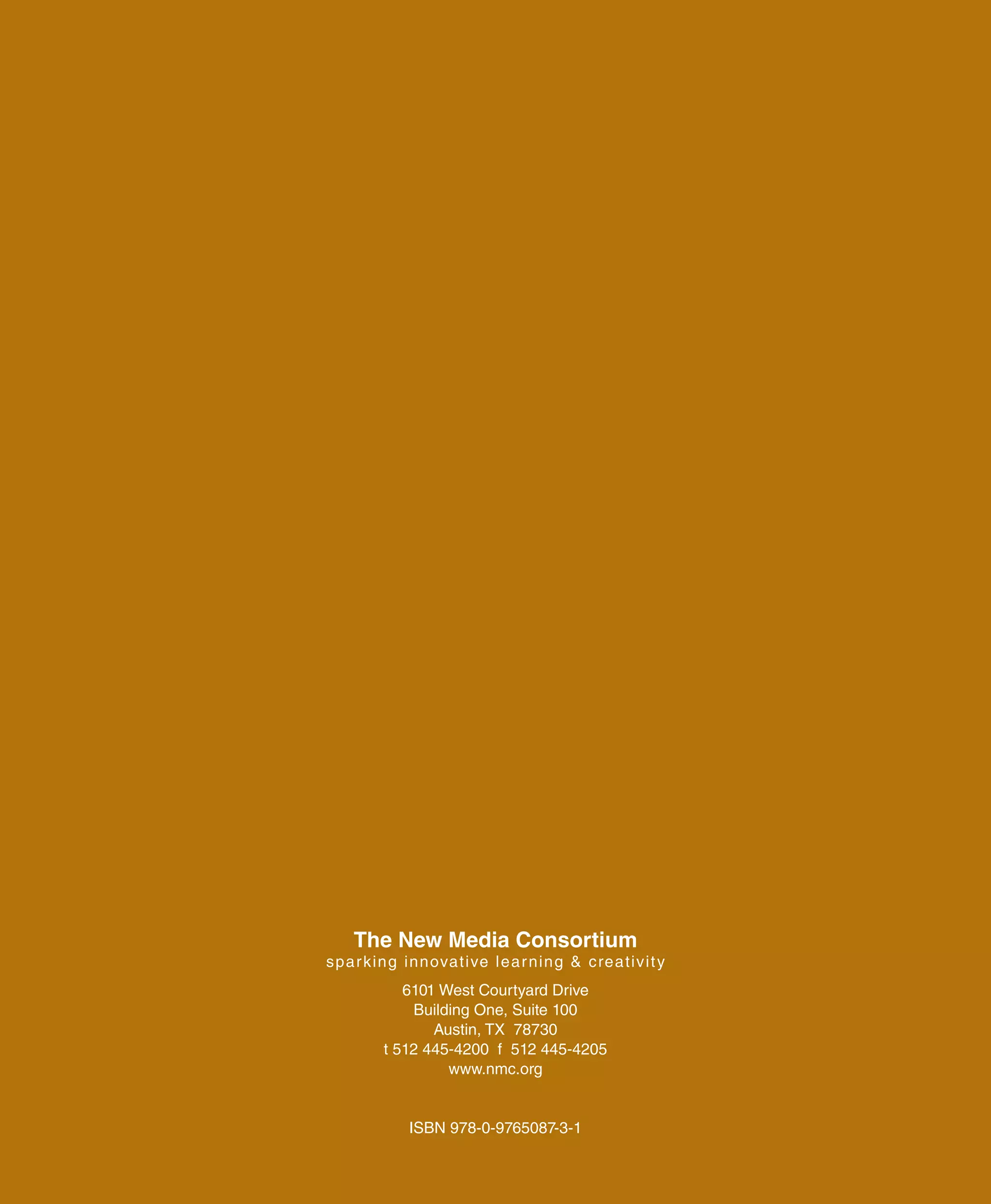 2009 Horizon Report K12