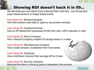 How Will Ecm Pay Its Way in 2009 - 2010
