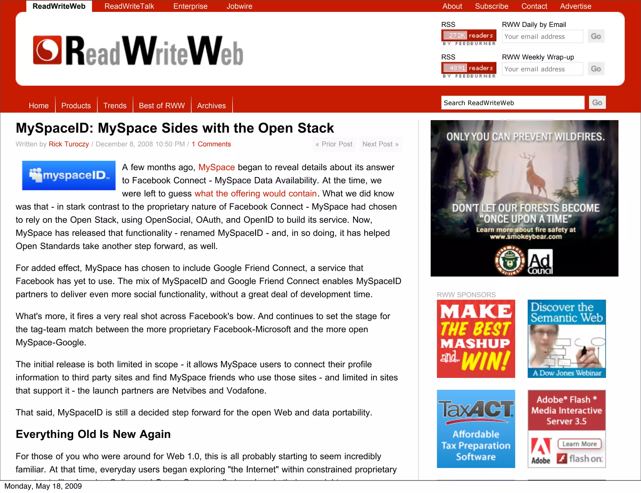 A Social Web Intro at the Internet Identity Workshop