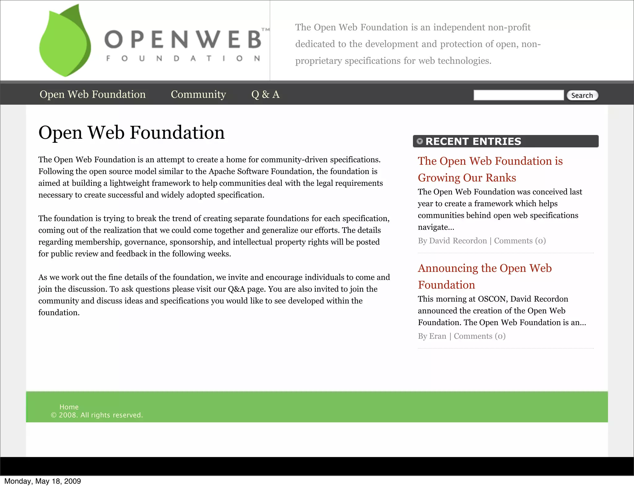 A Social Web Intro at the Internet Identity Workshop