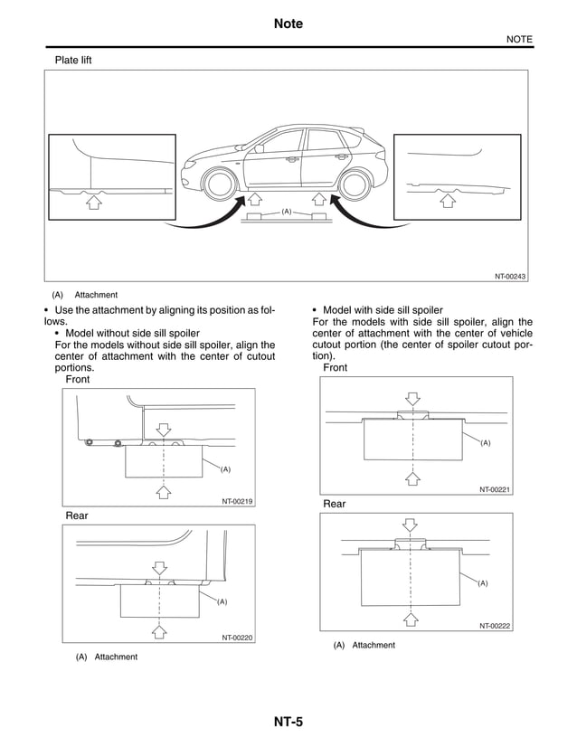 2013 SUBARU IMPREZA REPAIR MANUAL visual data 2