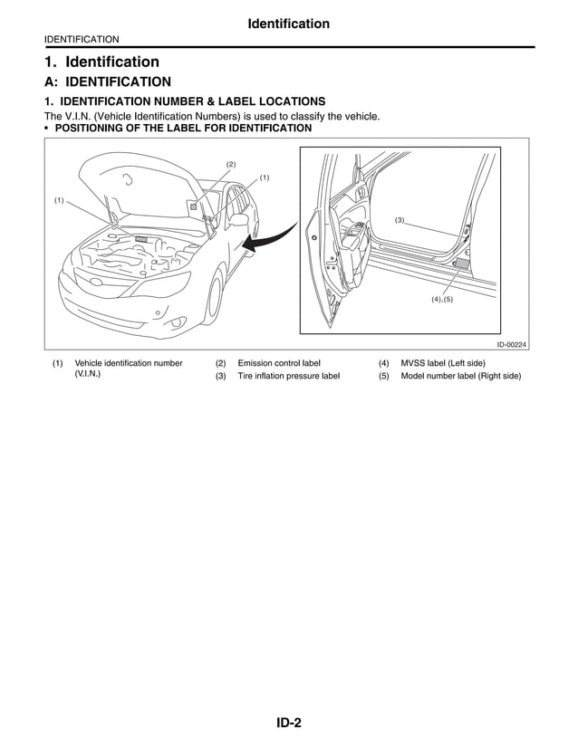 2009 Subaru Impreza Repair Manual PDF