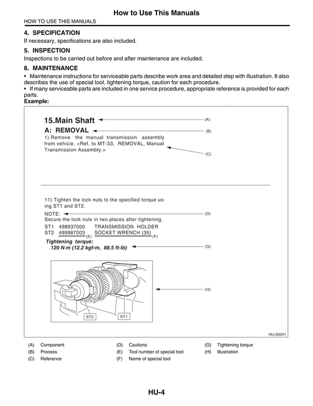 2009 Subaru Impreza Repair Manual PDF