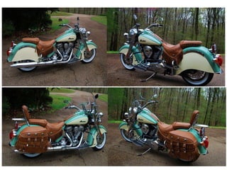Indian chief vintage willow green and ivory cream best sale