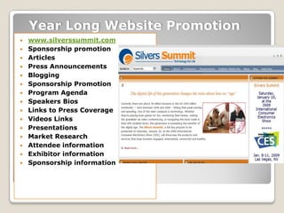Silvers Summit 2009 In Review