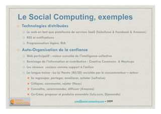2009 Introduction Social Computing