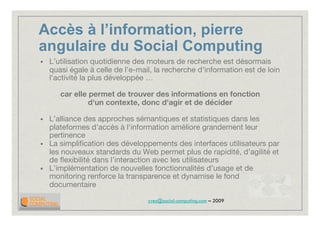 2009 Introduction Social Computing
