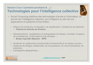 2009 Introduction Social Computing