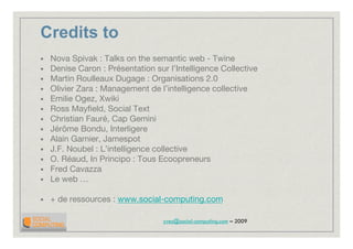 2009 Introduction Social Computing