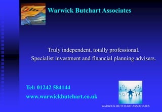 WARWICK BUTCHART ASSOCIATES4540353025% Outperformance by Individual Event Champion20151050110m HurdlesLong JumpPoleVault High Jump 100mShot Put400mDiscusJavelinEvent1500mOlympic Champion9.87s8.55m21.29m2.35m43.84s13.00s69.30m5.90m90.17m3’32.07''49.55mDecathlete Champion10.48s7.77m15.91m2.21m46.41s13.87s5.10m67.03m4’17.87''Our Investment Approach Specialists achieve better resultsSource: Sydney 2000