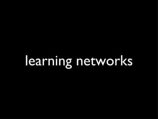 learning networks 