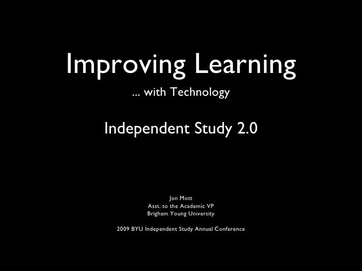 Byu University Independent Study