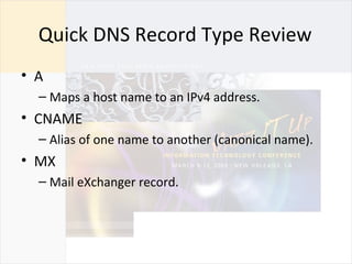 2009 Itc Nslookup Rev01 | PPT