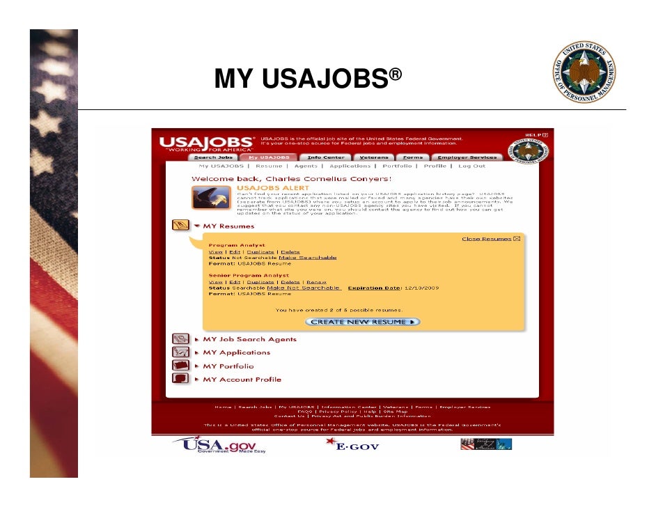 usajobs com pursuing employment opportunities in the federal governm usajobs com