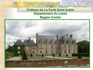 Château de La Ferté Saint Aubin
Département du Loiret
Région Centre
 