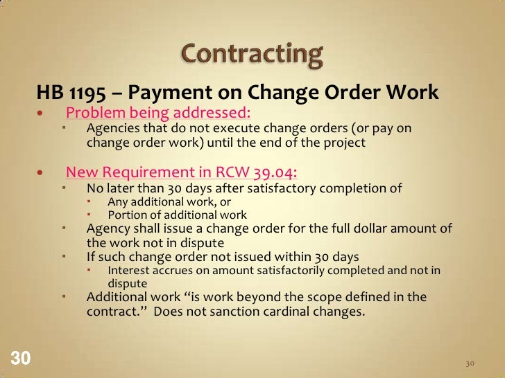 2009 legislation affecting washington state public works contracting define public works project
