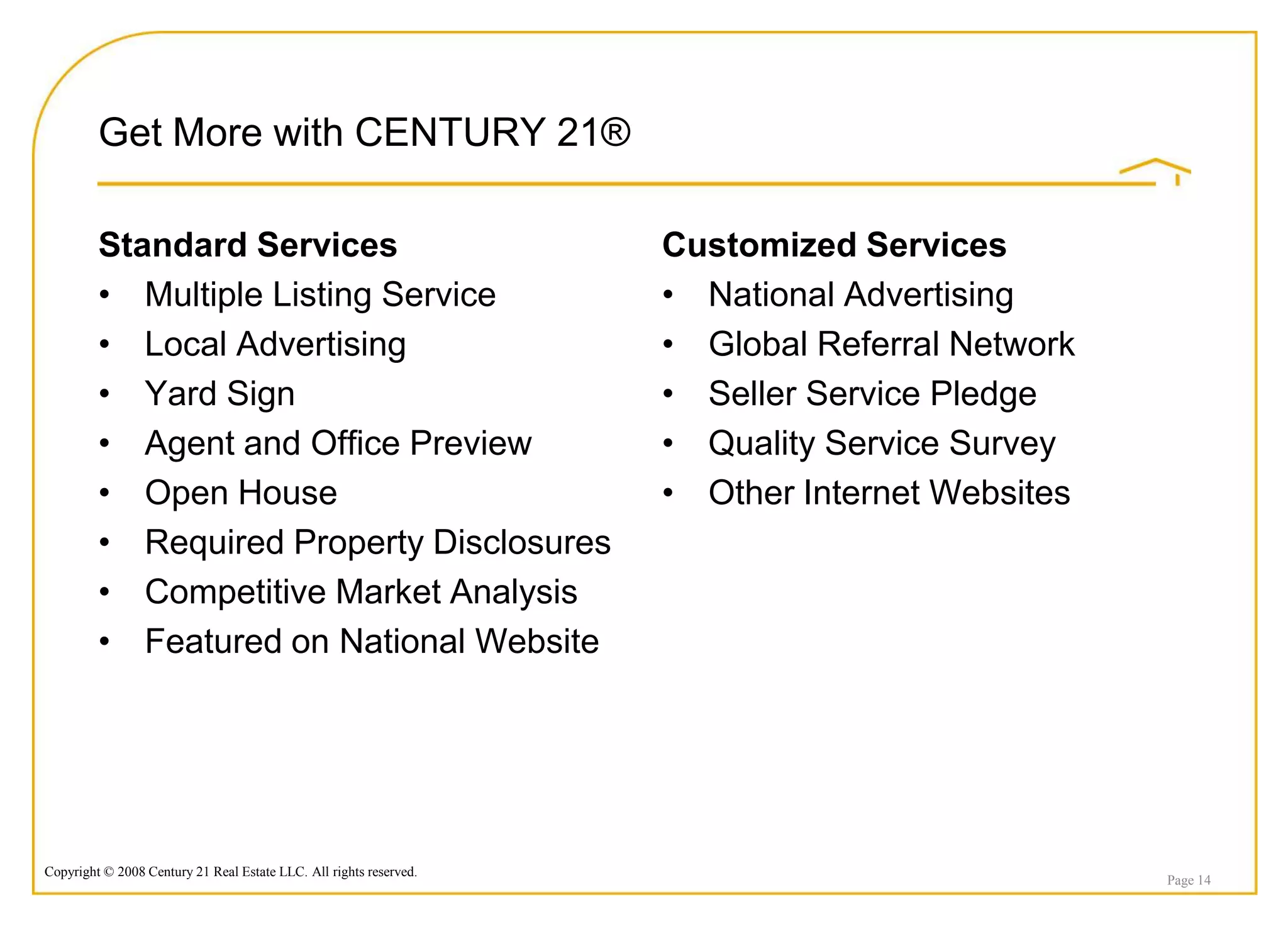 2009 Listing Presentation. Kim Lambert