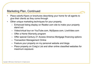 2009 Listing Presentation. Kim Lambert