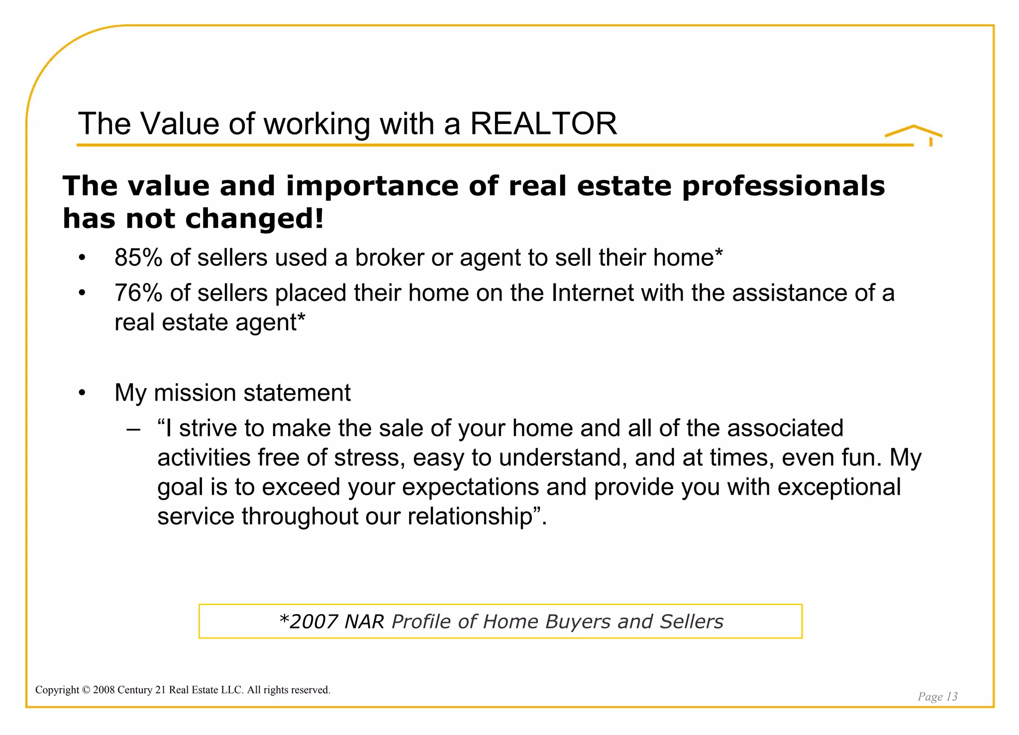 2009 Listing Presentation. Leigh Johnson