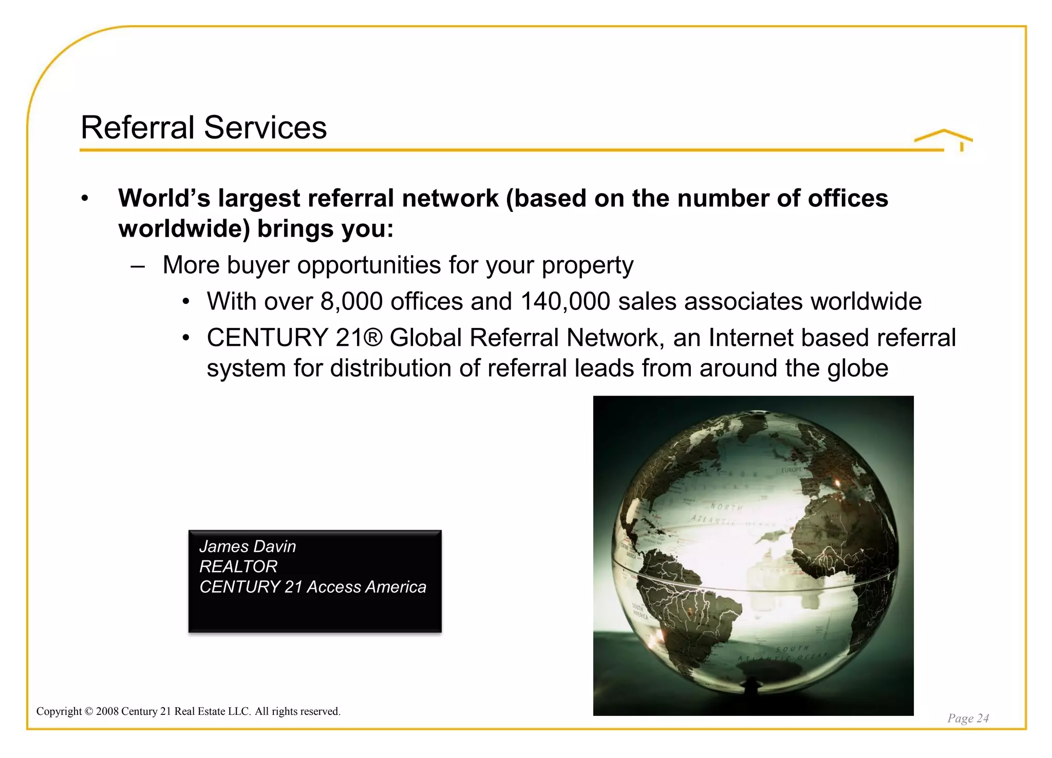 2009 Listing Presentation Jim Davin