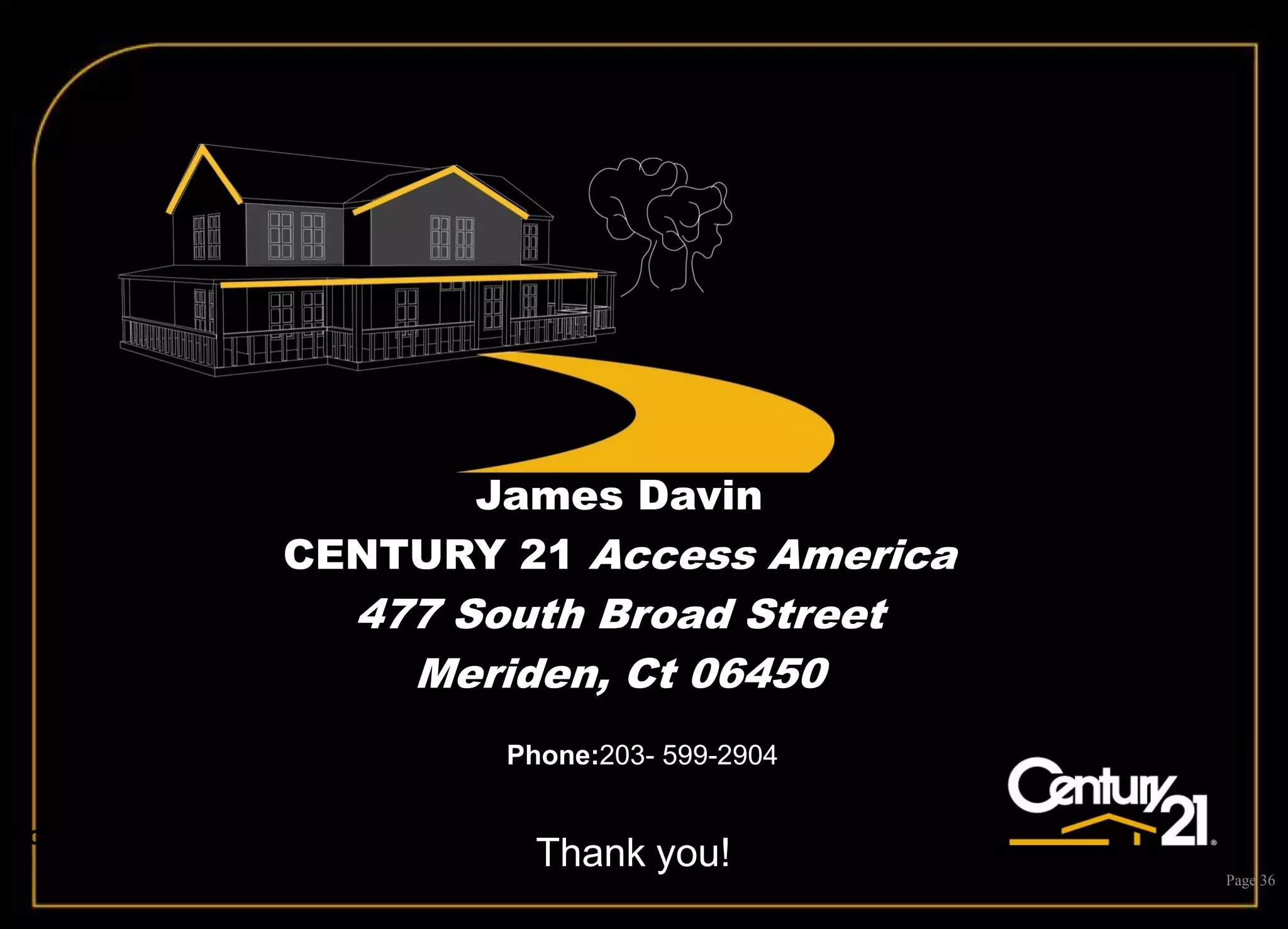 2009 Listing Presentation Jim Davin