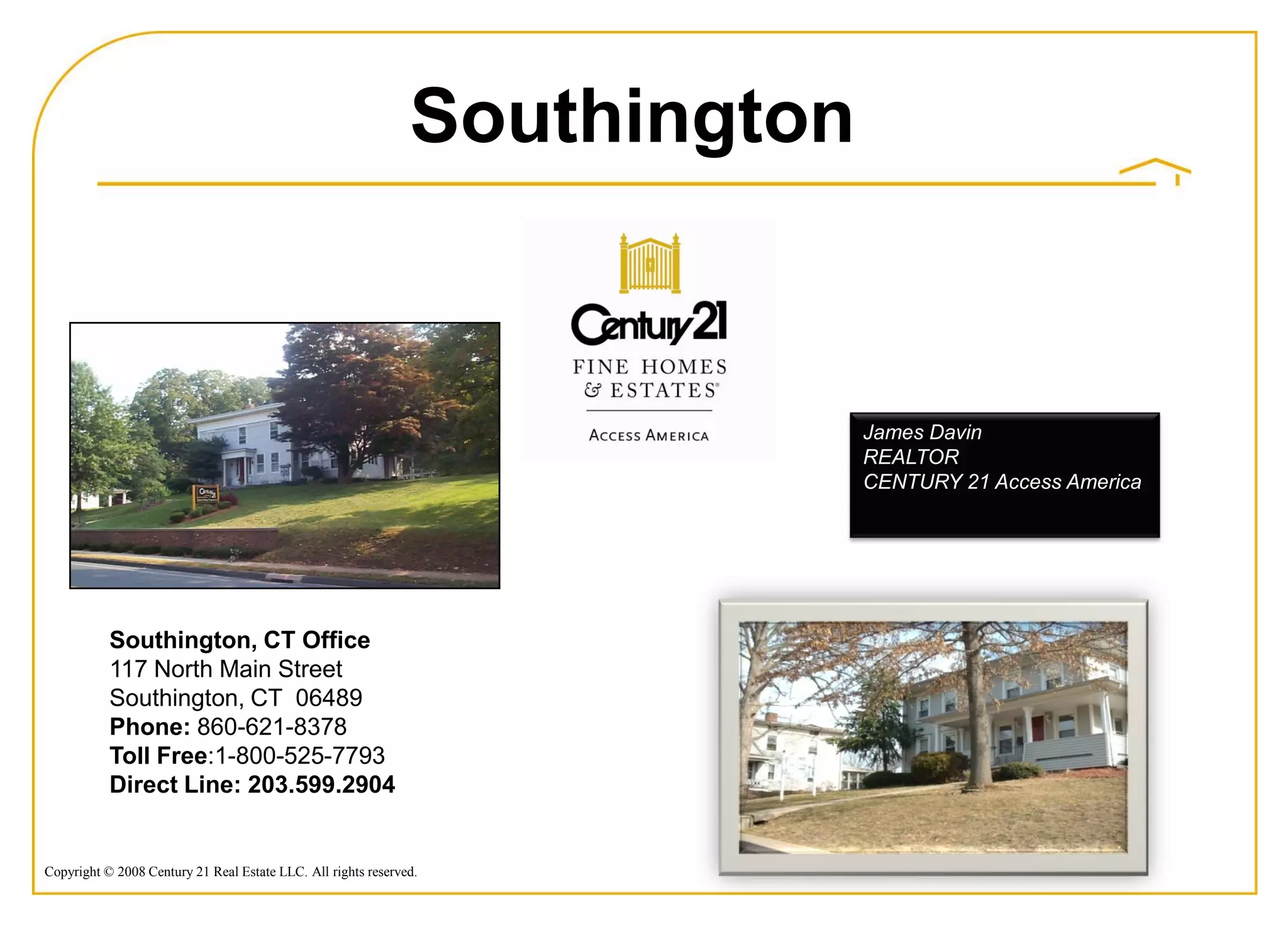 2009 Listing Presentation Jim Davin