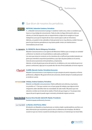 2009 Mazalan Credenciales