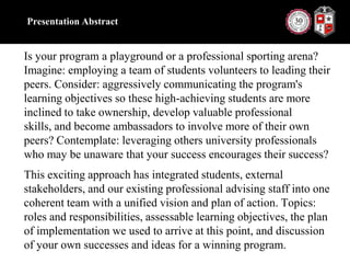 Writing Your Personal Statement