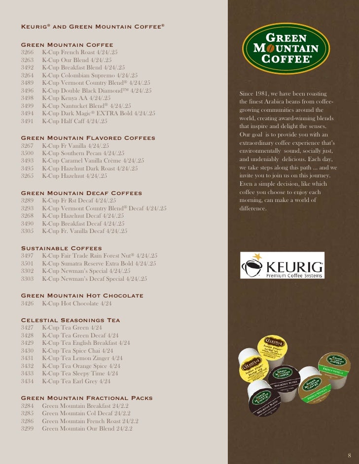 Royal Cup Coffee Office Coffee Catalog