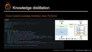 Knowledge distillation
Cross-modal knowledge distillation (feat. PyTorch)
 
