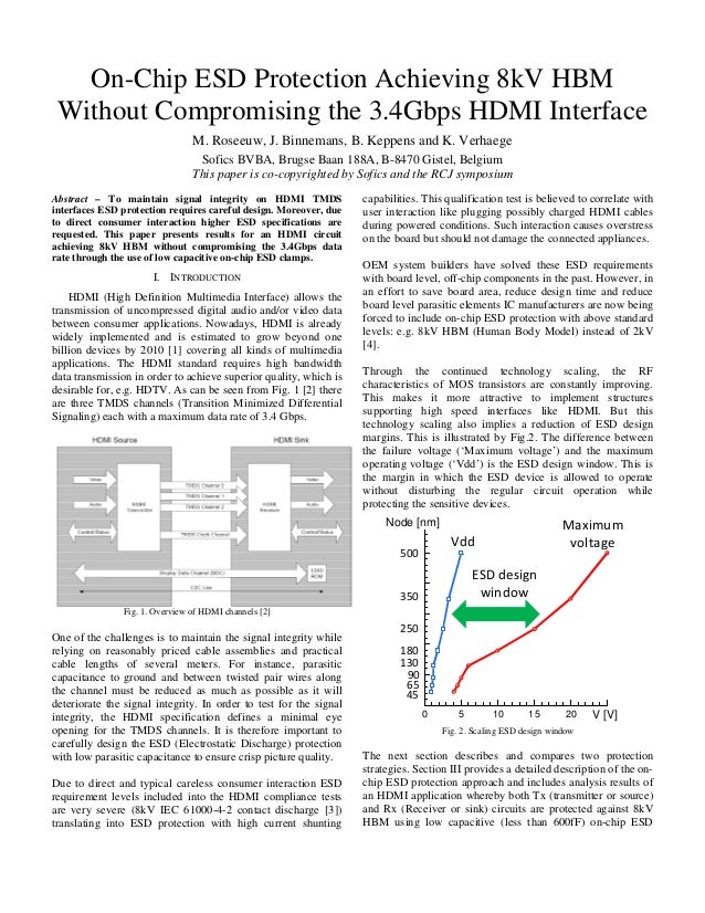 OnChip ESD Protection Achieving 8kV HBM Without Compromising the 3.4…