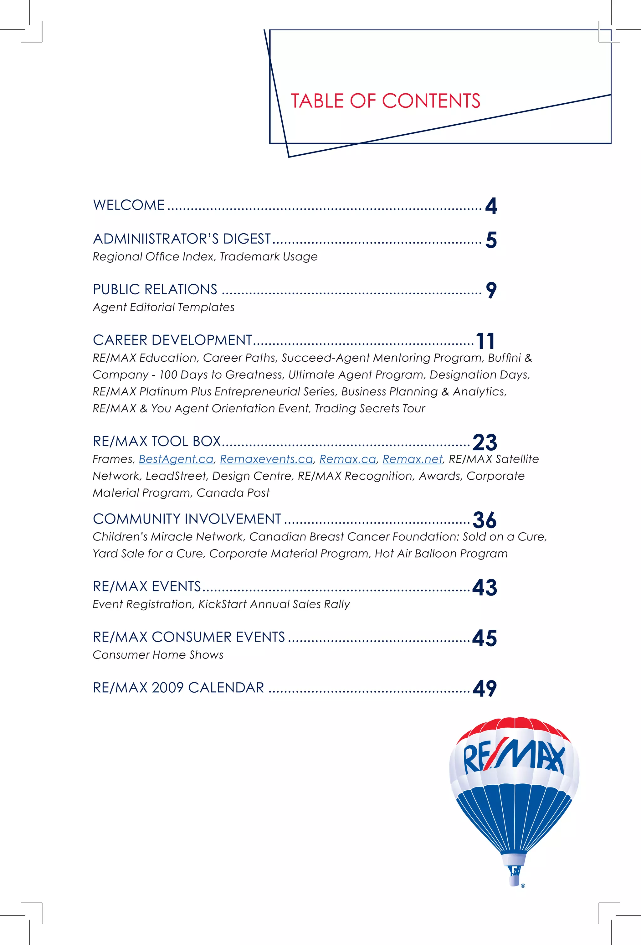 2009 Remax Overview | PDF