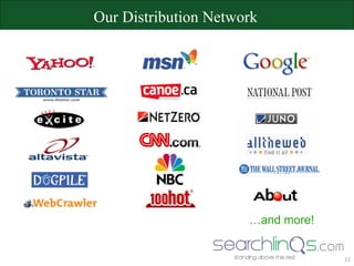 … and more! Our Distribution Network 